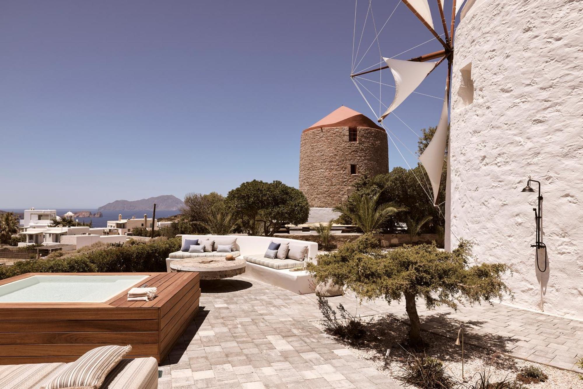 Windmill Karamitsos Since 1859 Appartement Tripití Buitenkant foto