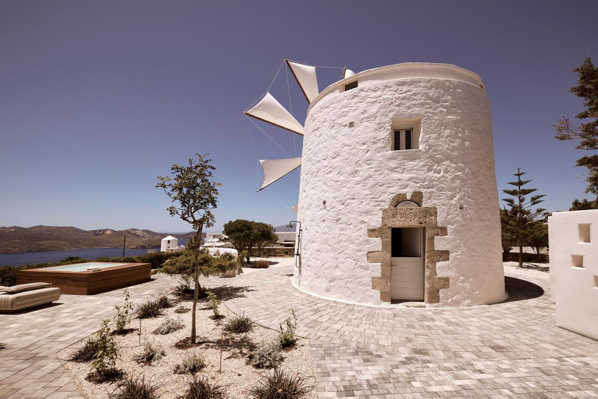 Windmill Karamitsos Since 1859 Appartement Tripití Buitenkant foto
