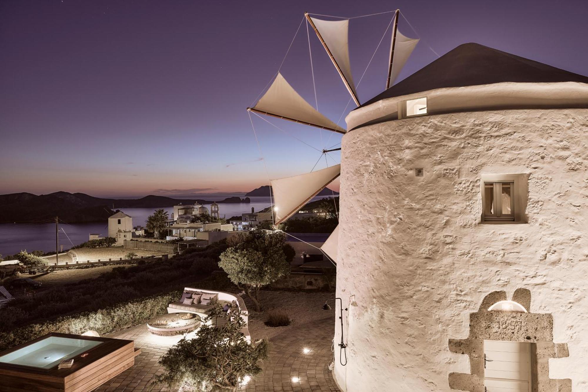 Windmill Karamitsos Since 1859 Appartement Tripití Buitenkant foto