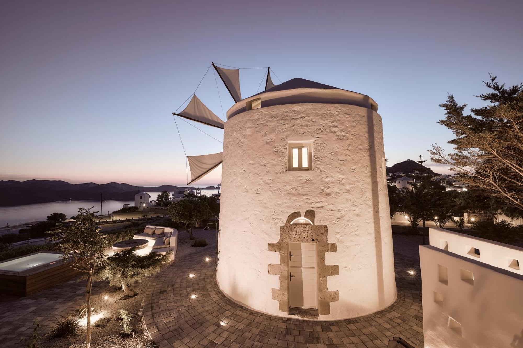 Windmill Karamitsos Since 1859 Appartement Tripití Buitenkant foto