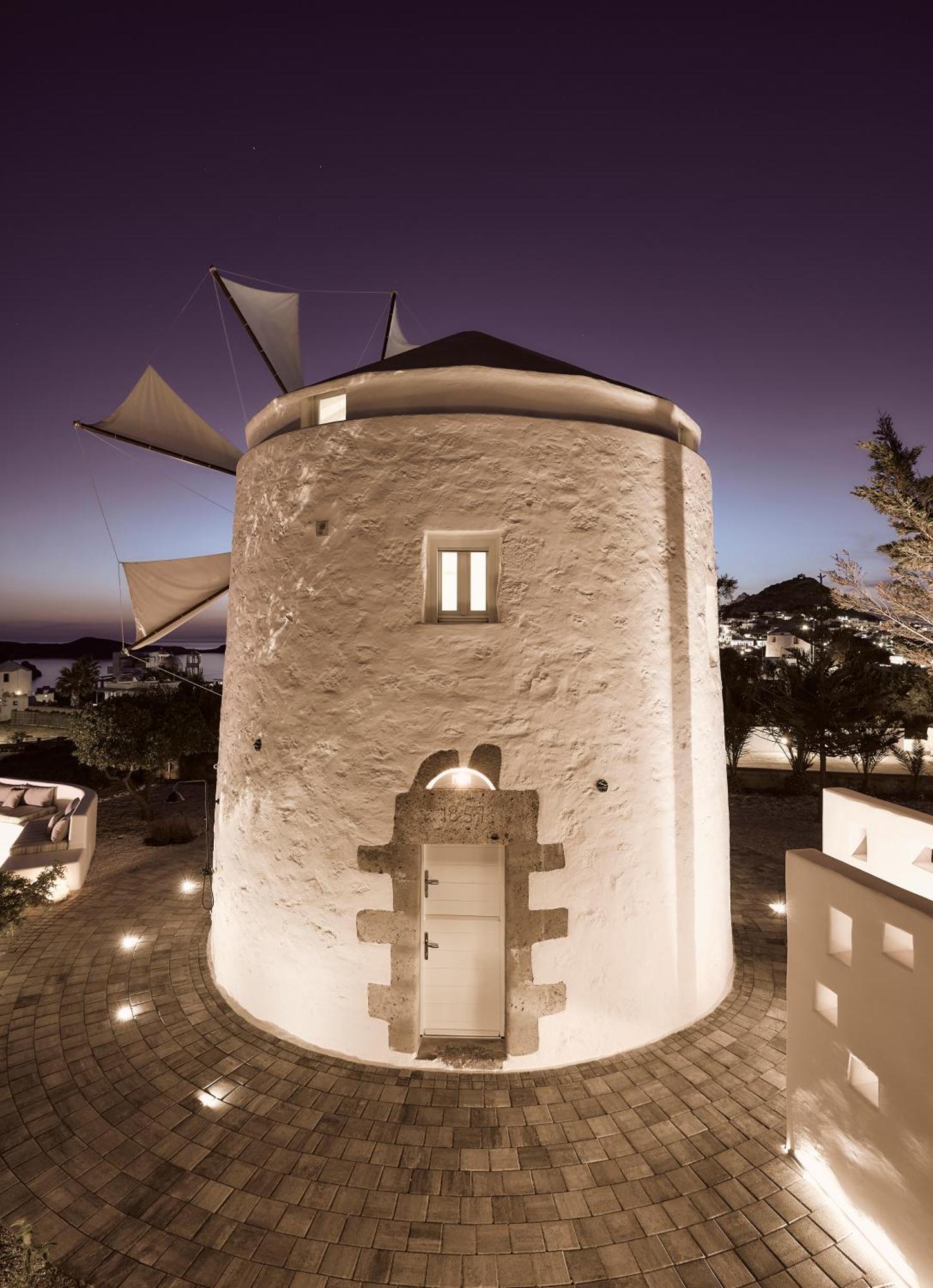 Windmill Karamitsos Since 1859 Appartement Tripití Buitenkant foto