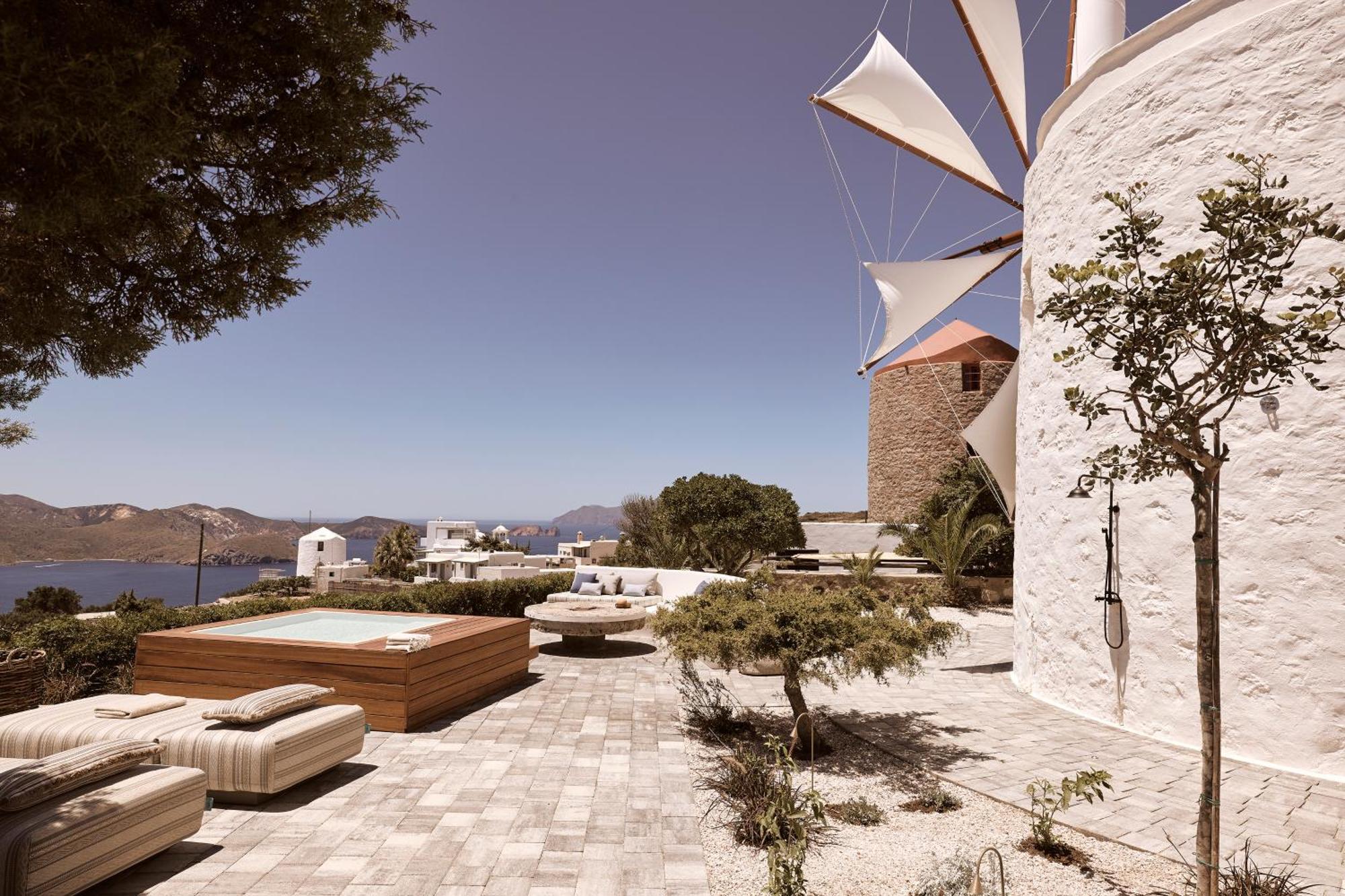 Windmill Karamitsos Since 1859 Appartement Tripití Buitenkant foto