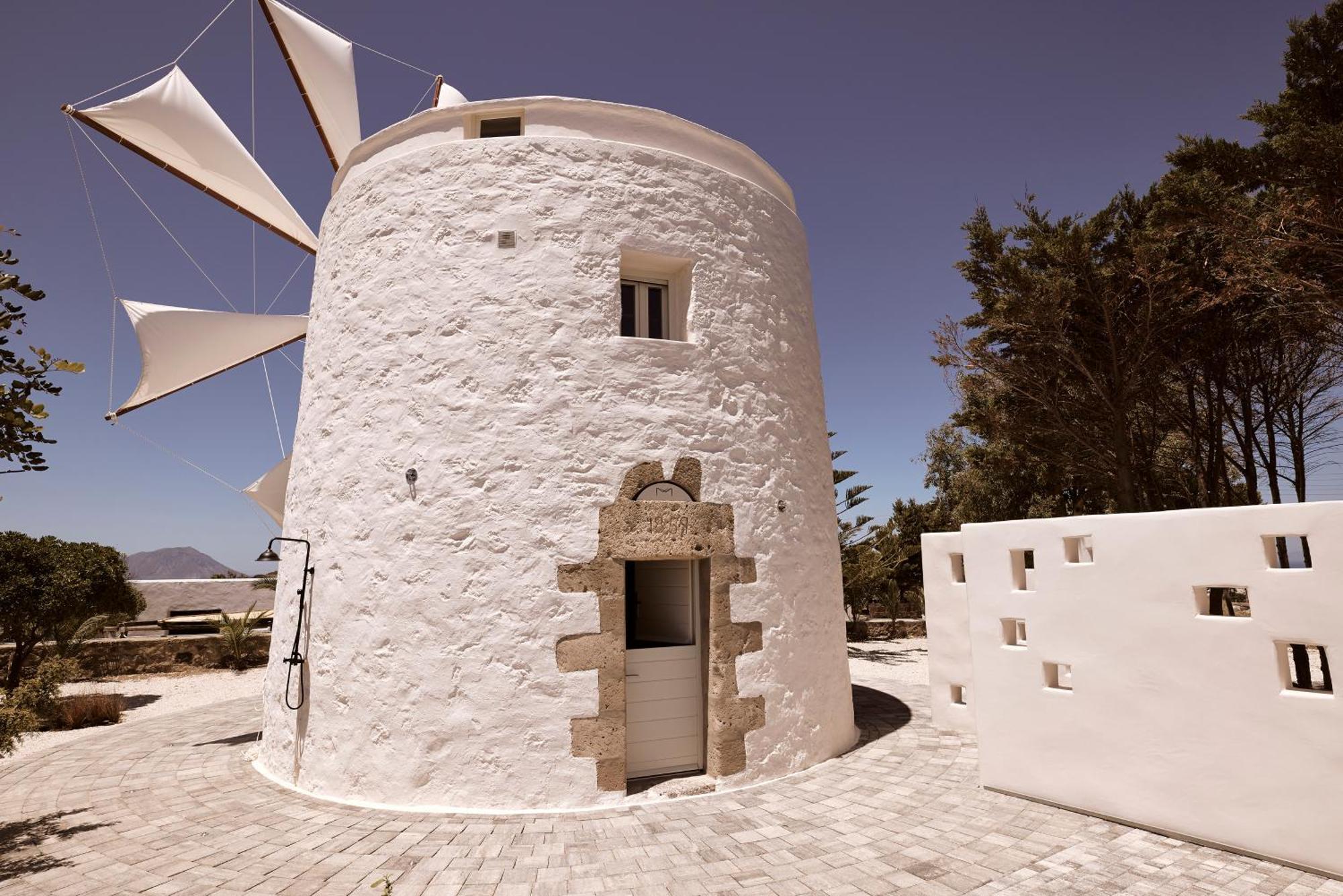 Windmill Karamitsos Since 1859 Appartement Tripití Buitenkant foto