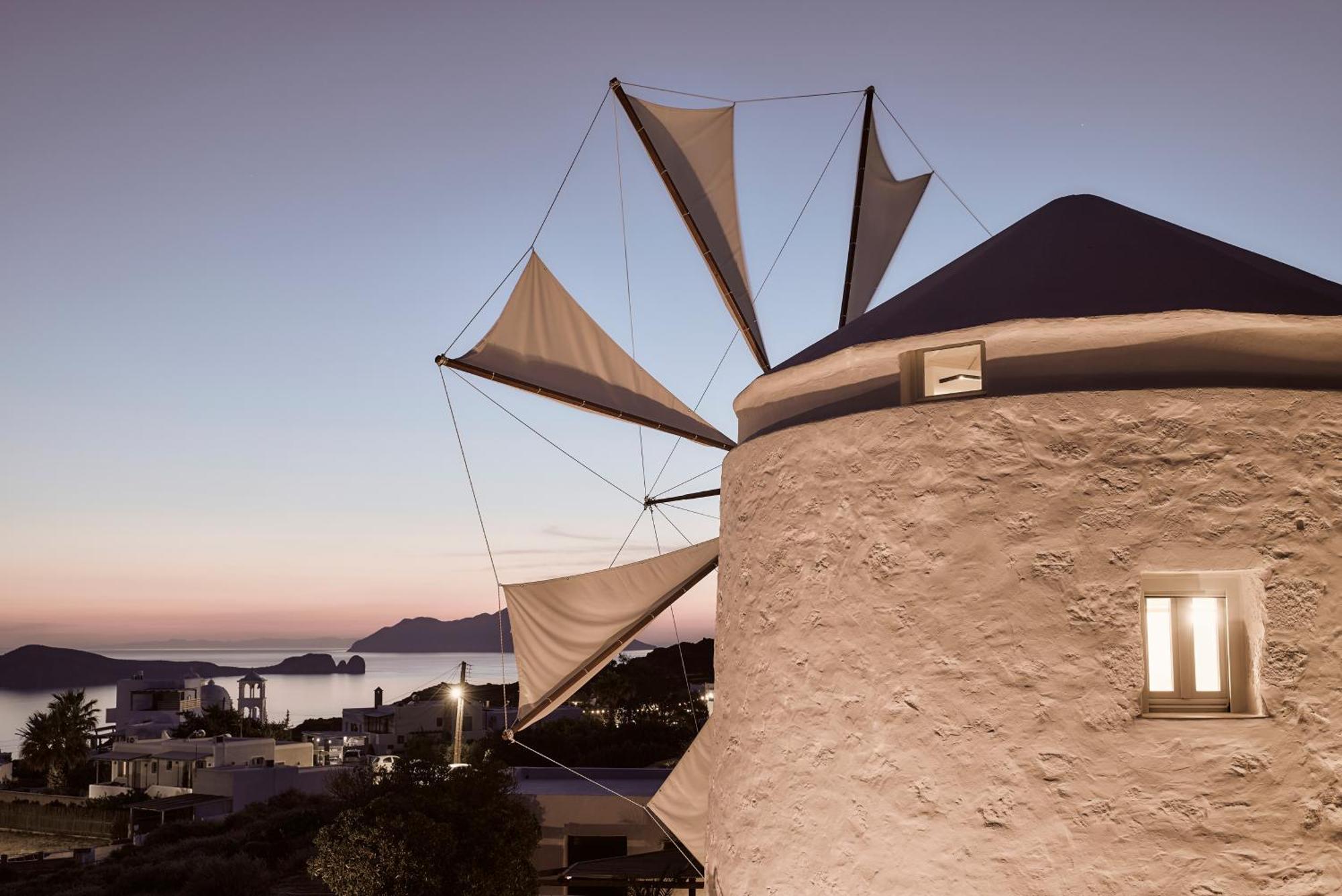 Windmill Karamitsos Since 1859 Appartement Tripití Buitenkant foto