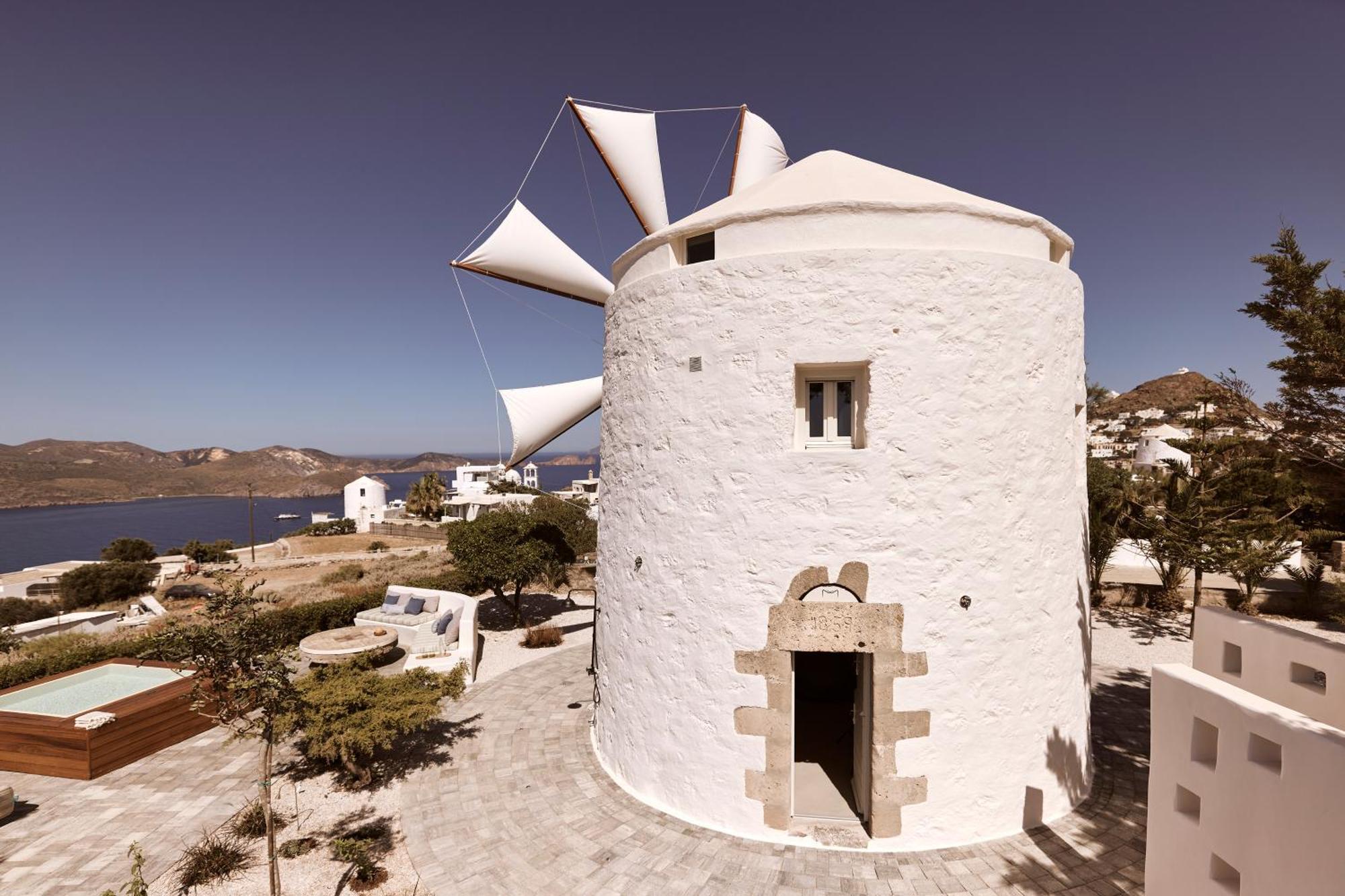 Windmill Karamitsos Since 1859 Appartement Tripití Buitenkant foto